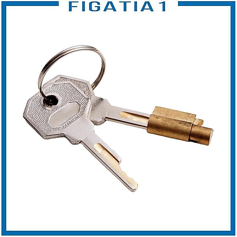 [figatia1] ตู้เย็นล็อคลิ้นชักตู้แฟ้มเหล็กล็อคลูกเบี้ยวสําหรับโฮมออฟฟิศกล่องจดหมายเปลี่ยนฮาร์ดแวร์