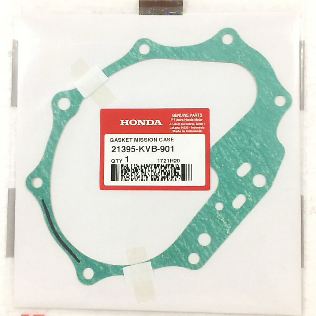 PAKING PERPAK GASKET GARDAN TRANSMISSION BEAT VARIO SCOOPY FI ESP คาร์บอน 21395-KVB-901 K44-V80