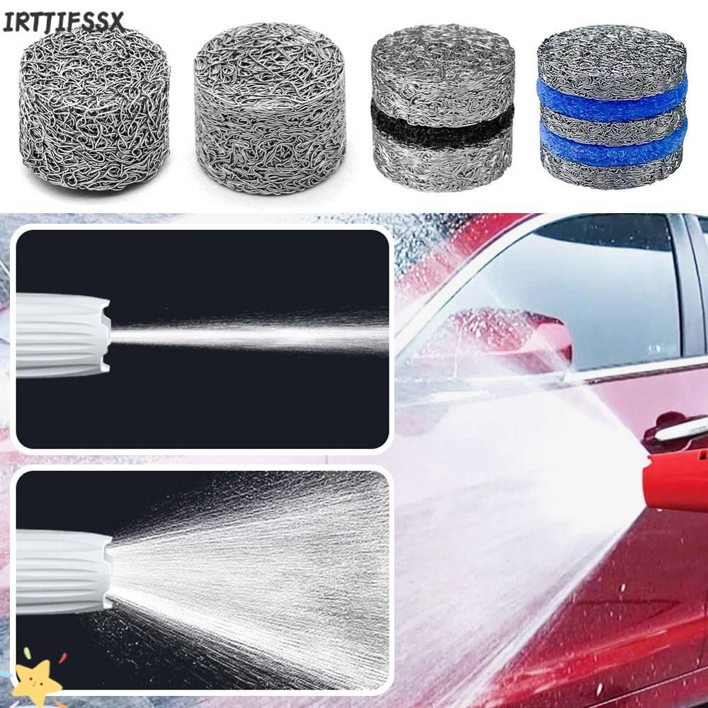 IRTJIFSSX 1 ชิ้นเคล็ดลับหัวฉีด Orifice, Multi-layer Snow Foam Lance Parts หัวฉีดตาข่าย, 3000 PSI สําหรับเครื่องซักผ้าแรงดันสูง Richer Lather เครื่องทําโฟมกรอง