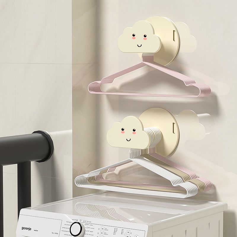 Nail-free home organization baokuan#Retractable perforated balcony rack, storage-free clothes rack, 