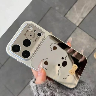 สีดําสายหน้ายิ้มกระจกเคสโทรศัพท์สําหรับOPPO A6C A6X A6T A6S A6 A5 A3 Pro A5X A5i A3Xอะคริลิคแต่งหน้ากระจกกันกระแทก
