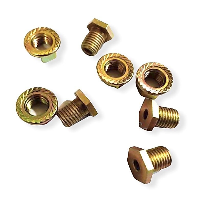 YAMAHA NMAX AEROX WINDSHIELD VISOR NUT BOLT ANTI-BREAK SET 4 คุณภาพสูง