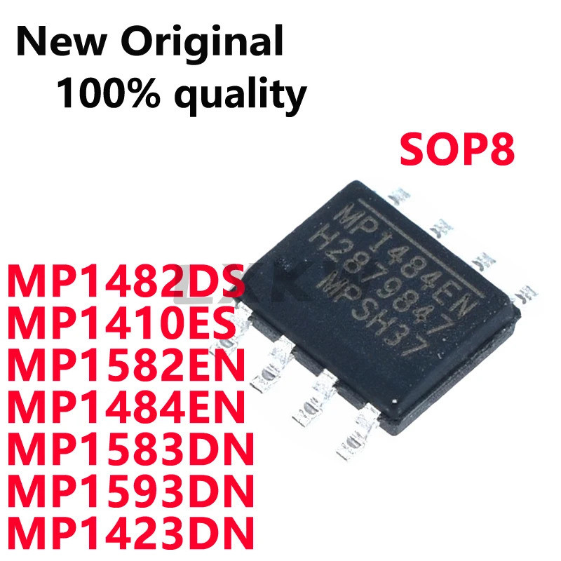 5 ชิ้นใหม่ MP1482DS MP1410ES MP1582EN MP1484EN MP1583DN MP1593DN MP1423DN SOP8 ชิปในสต็อกไดรฟ์ IC