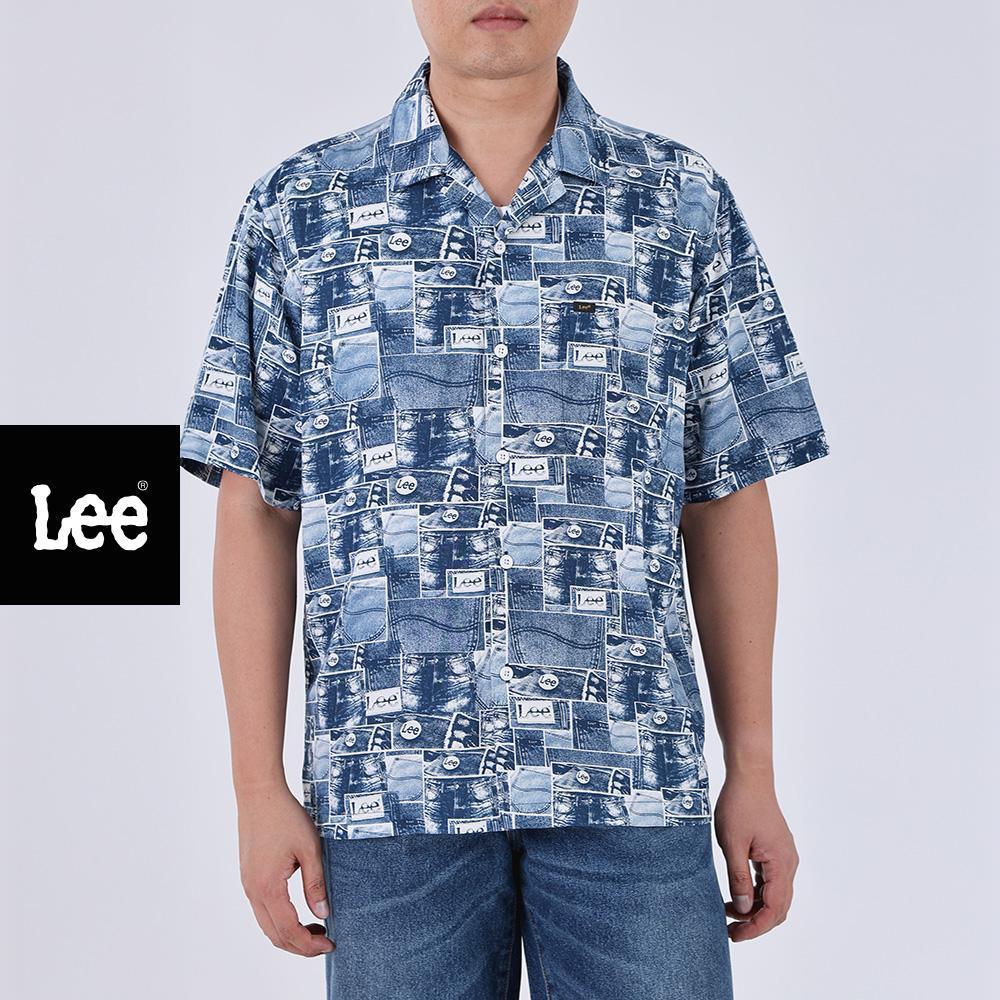 LEE เสื้อเชิ้ตแขนสั้นผู้ชาย Comfort รุ่น LE S126MSHSF03 สีกรมท่า