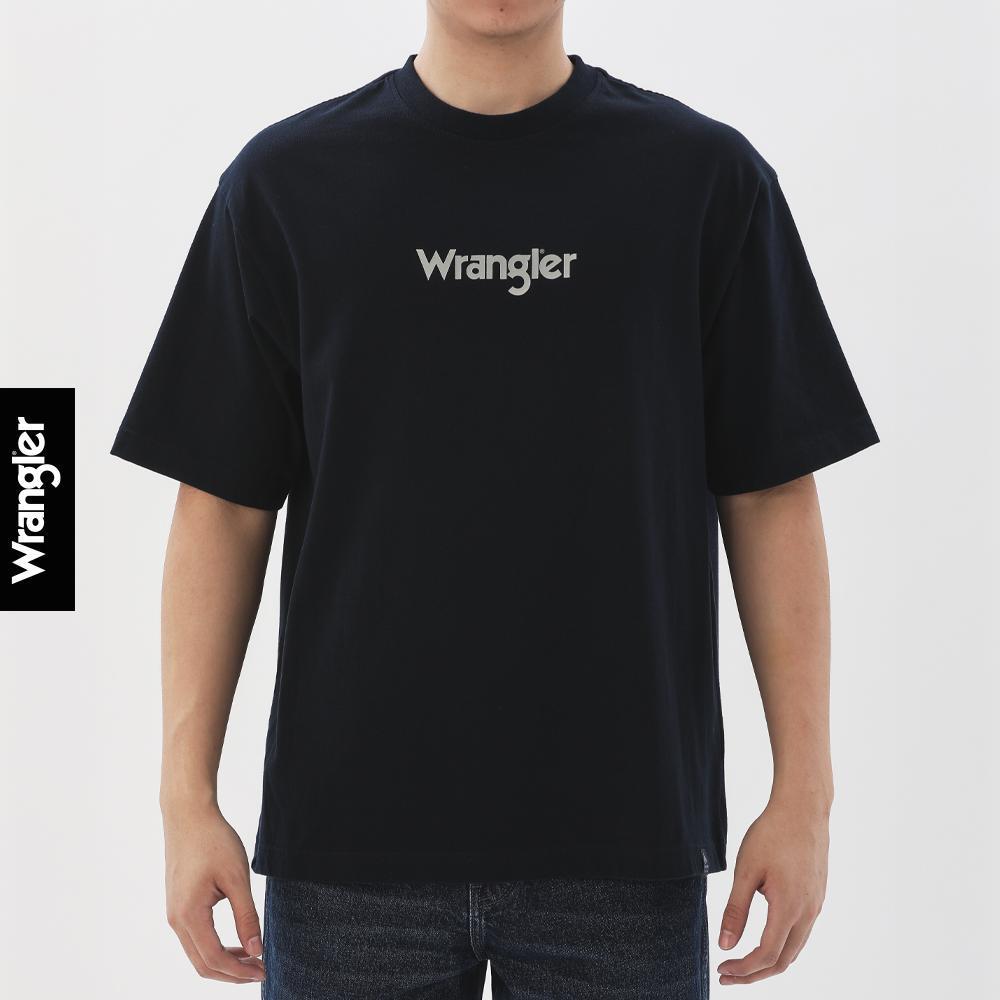 WRANGLER เสื้อยืดแขนสั้นผู้ชาย รุ่น WR F425UTSSN27 สีกรมท่า