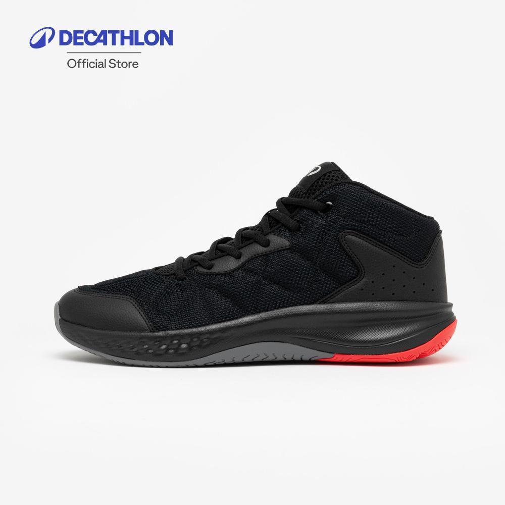 Decathlon Adult Basketball Shoes Essential 100 รองเท้าบาสเกตบอล สำหรับผู้ใหญ่ รุ่น Essential 100 - Black