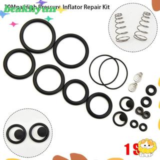 BYUN 1 Inflator ชุดชุดซ่อม, NBR ทองแดงแรงดันสูง PCP ปั๊มซีล O-แหวน, 30 mpa สําหรับมือปั๊มลมปฏิบัติ Air ปั๊มเปลี่ยนชุด