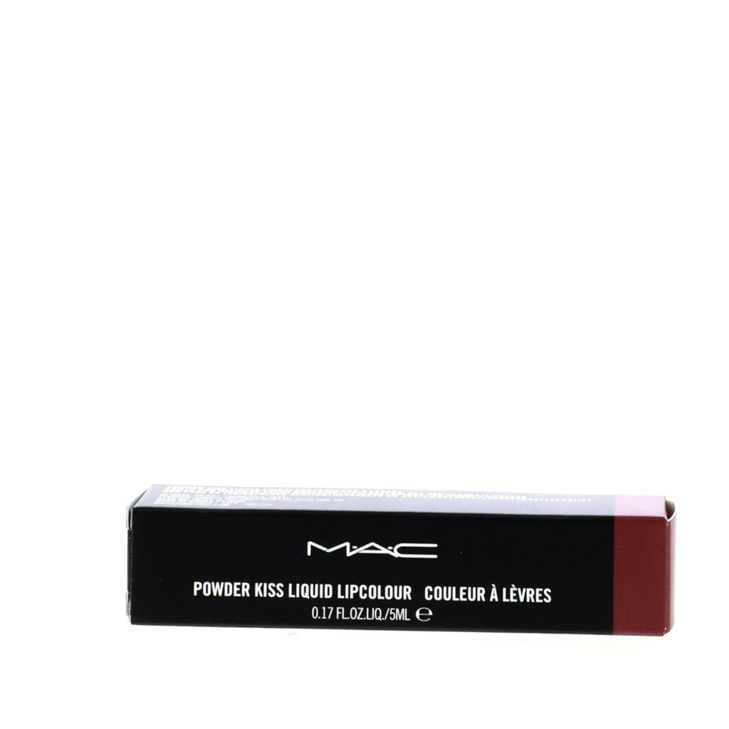 MAC Charm Powder Kiss Liquid Lip Gloss Taupe