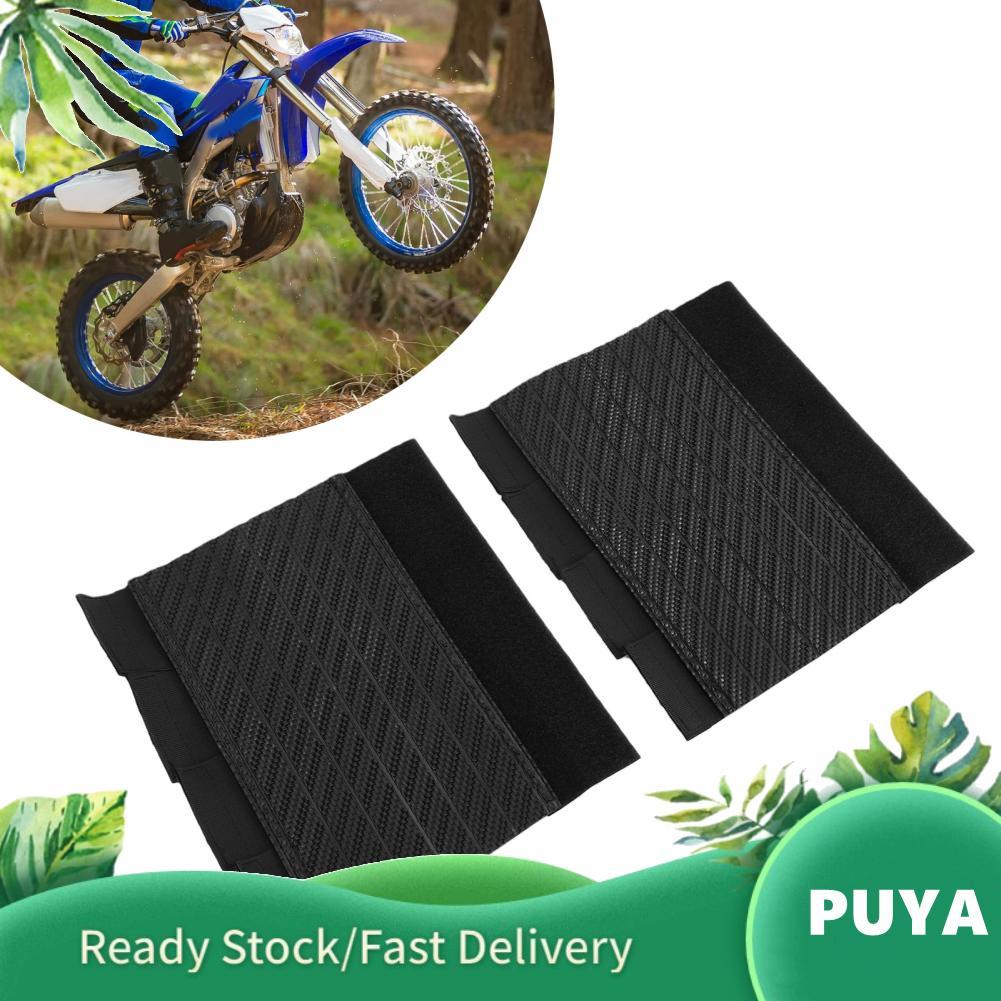 Puya Puya POCREATION ส้อมฝาครอบ 235 มม.ABS ความแข็งแรงสูงด้านหน้าฝุ่น Slick Black Design สำหรับ CR85
