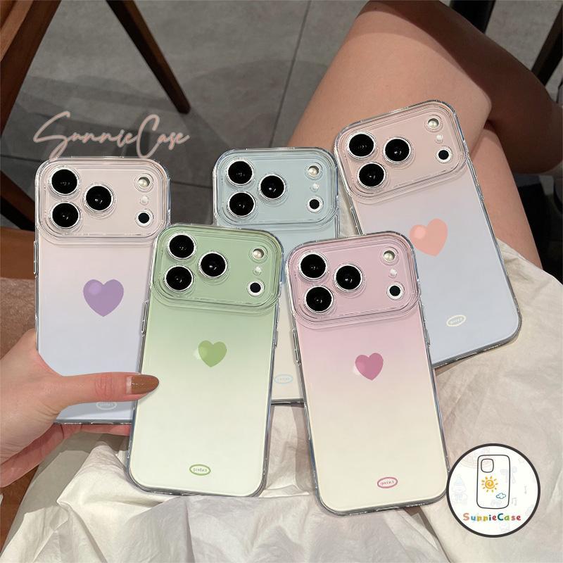 เหมาะสำหรับ Oppo Reno 15 14F 5F 11 12 13 14 15F 13F 11F 5 8T 9 10 10pro การไล่ระดับสีที่เรียบง่ายและโปร่งใส