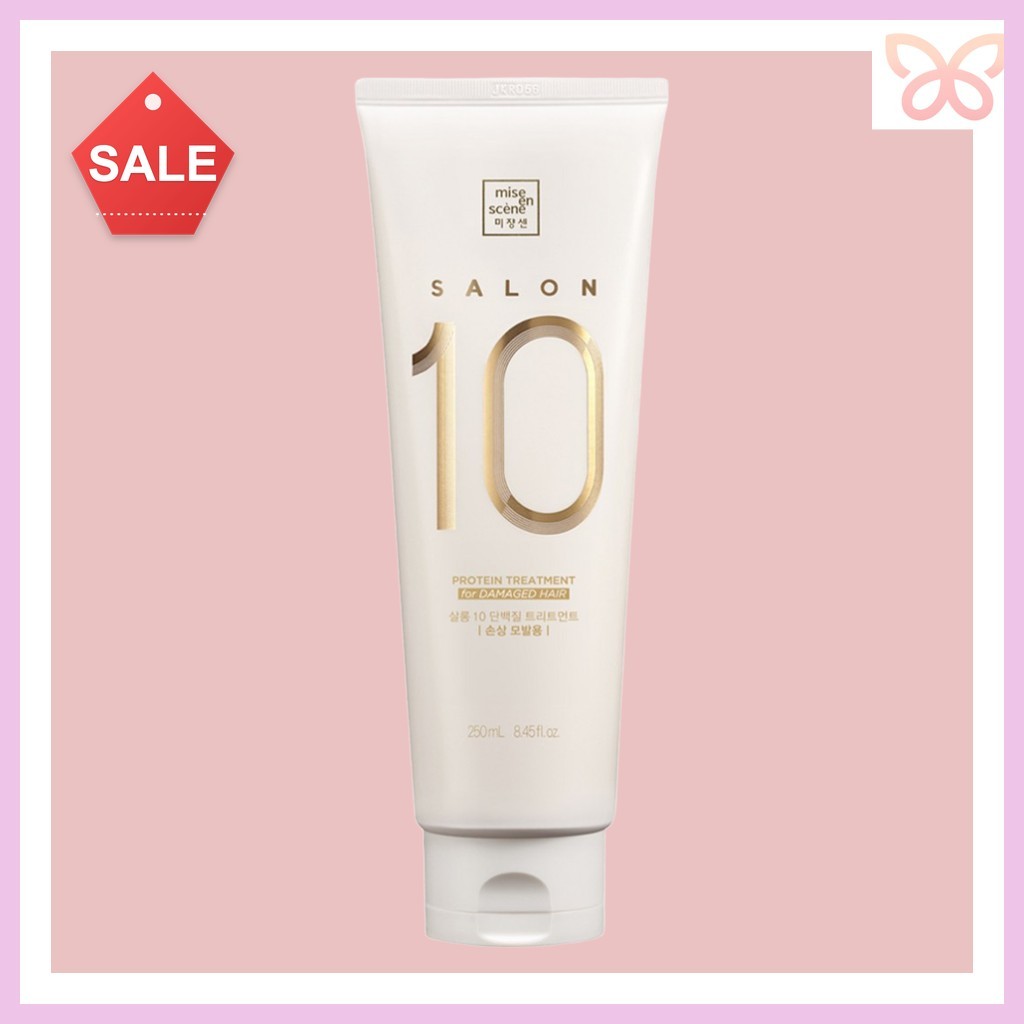[ไมเซนซีน] Salon 10 Protein Treatment for Damaged Hair, 250ml, 1 ชิ้น / ทรีทเม้นท์ผมเกาหลีโดย KBeaut