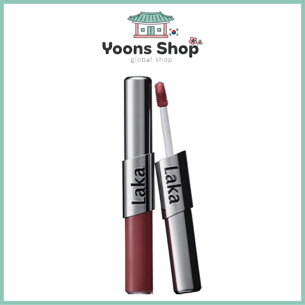 ลิปสติก Laka Perfect Twin Lip ขนาด 4.7 กรัม + 4.2 กรัม 10 สี