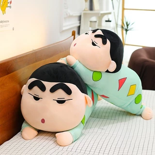อะนิเมะนอนท่าทางชุดนอนเครยอนชินจังของเล่นตุ๊กตาการ์ตูนตุ๊กตามาพร้อมกับตุ๊กตาของขวัญวันเกิด