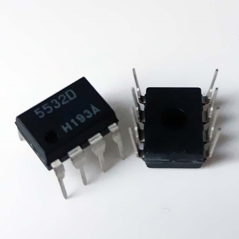 ยี่ห้อใหม่ JRC5532D NJM5532D Fever เสียงต่ํา Precision Dual Transport Amplifier ชิป NE5532 (5 ชิ้น)