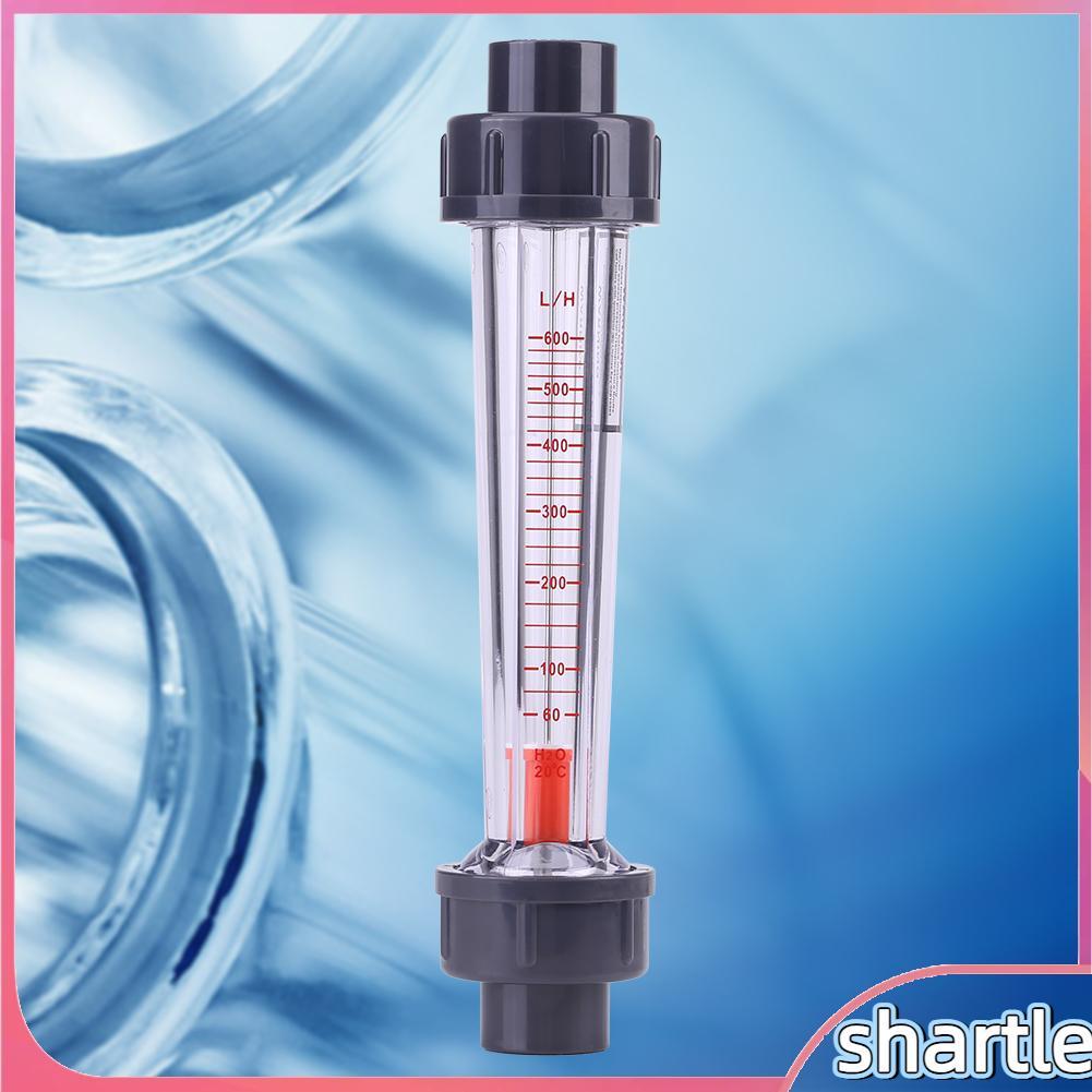 Shartle-th Peak Meter ประเภทท่อน้ำของเหลวทันที 60 600L H Rotameter พลาสติก LZS 15D