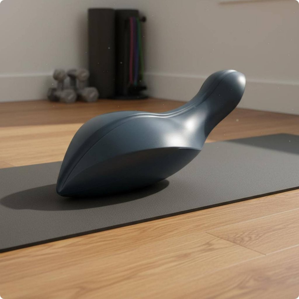 การออกแบบตามหลักสรีรศาสตร์ Dolphin Spine Corrector พื้นผิวพื้นผิว Dolphin Pilates Corrector Anti-Sli