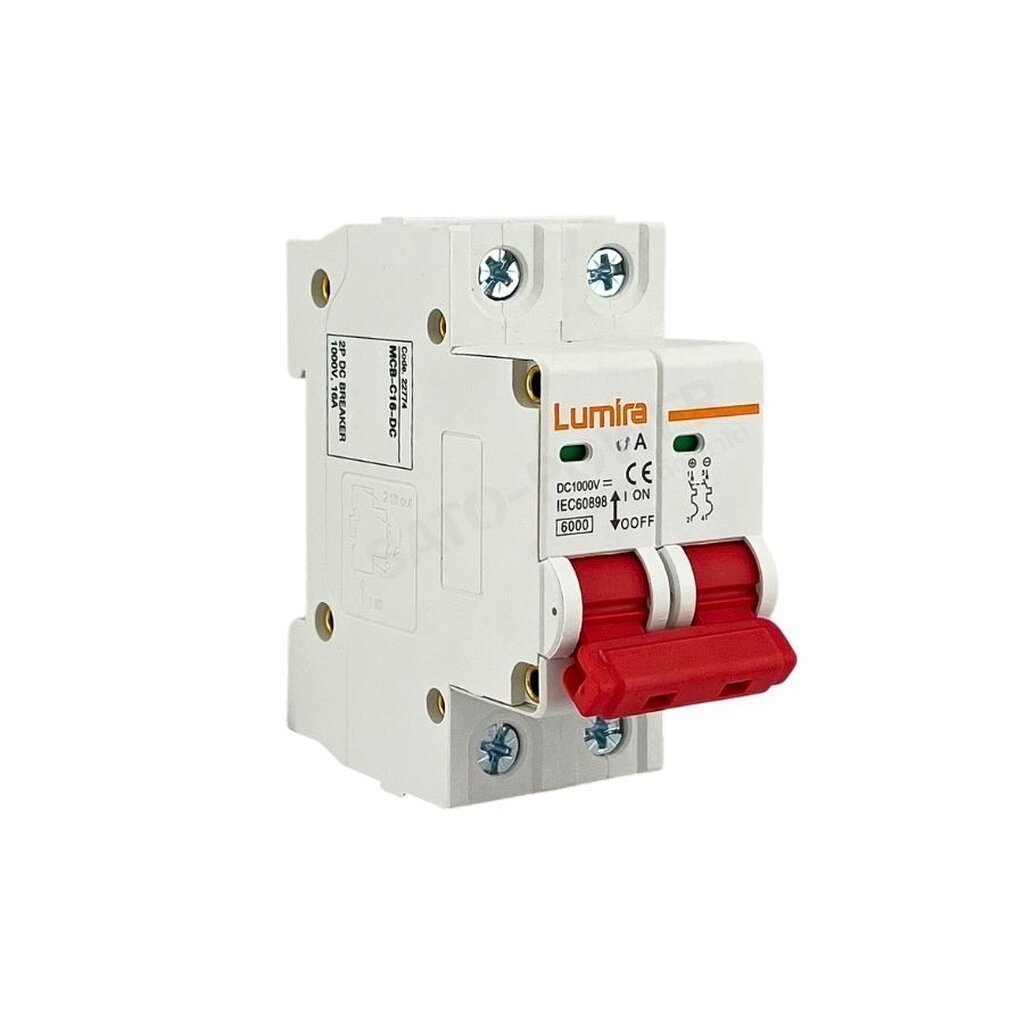 LUMIRA เบรกเกอร์ DC รุ่น CB-DC-2P | 16A ,25A, 32A, 63A | Breaker DC