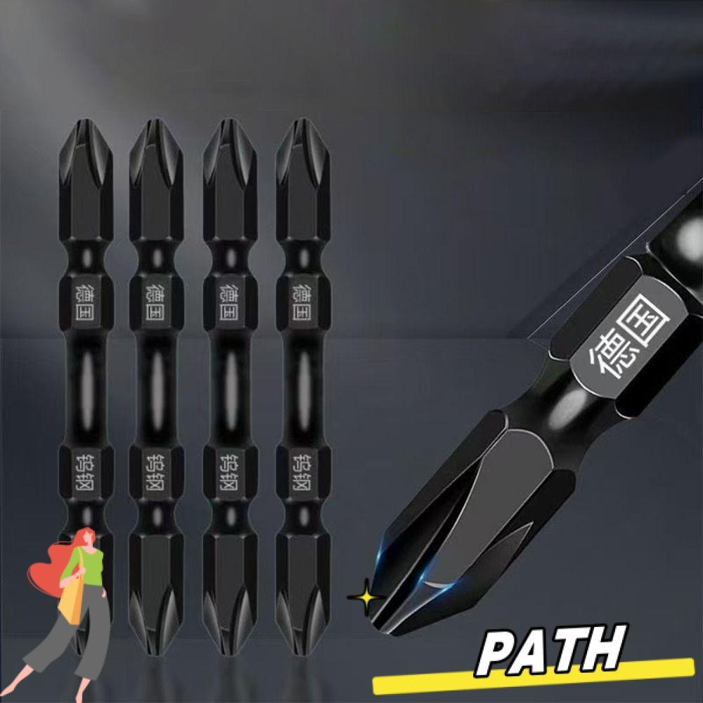 ดอกไขควง PATH PH2 แม่เหล็กพร้อมหัวไขควงความแข็งสูง กันลื่น 65 มม. ชุด Cross Nutdriver