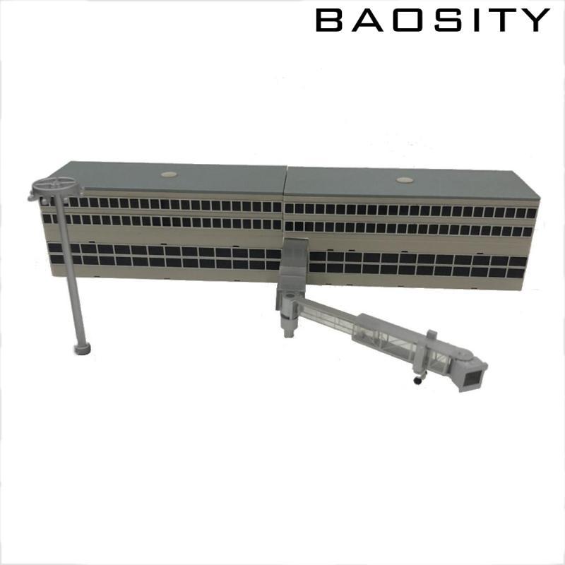 [Baosity] 1:400 Scale Liftable Airport Passenger Bridge Light Art.-Nr005 Model Set