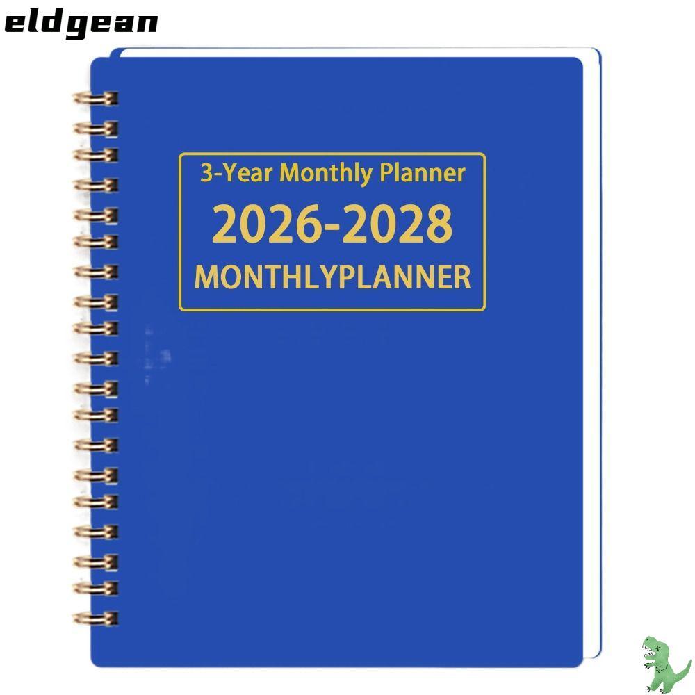หนังสือปฏิทิน เอล์มเจน เขียนลื่น 2026-2028 นักวางแผนรายเดือน 3 ปี เป้าหมายปีพรีเมี่ยม ก4/ก5 สรุปรายปี ปฏิทินวาระ