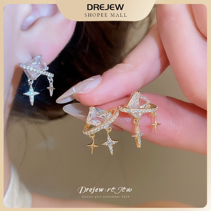 Dreejew ฤดูร้อนสีชมพูลูกปัดดอกไม้นิรันดร์สร้อยคอกุหลาบหวานอ่อนโยนและไวท์เทนนิ่งโซ่กระดูกไหปลาร้าอเนกประสงค์สไตล์รีสอร์ทสร้อยคอ