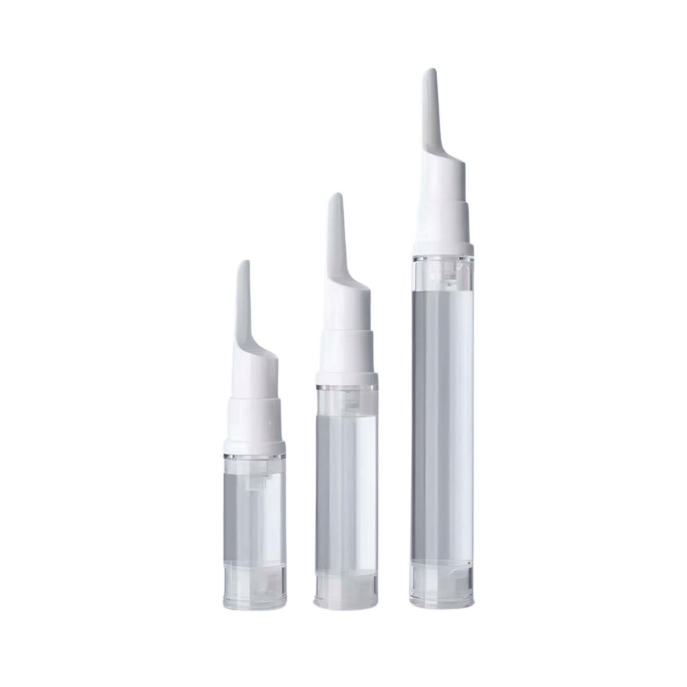 🧴 ถูกที่สุด PACKING.DD🧴ขวดสูญญากาศใส 5ml 10ml 15ml ขวดปั๊มเซรั่ม ครีม เครื่องสำอางพกพา PG15