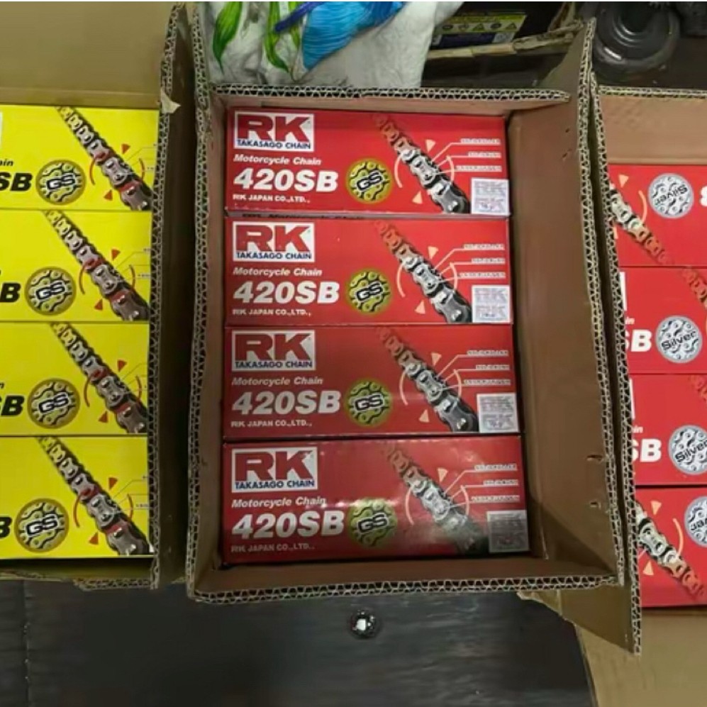 โซ่RK 415/420 สีทอง สีเงิน สินค้า RK แท้ 100%