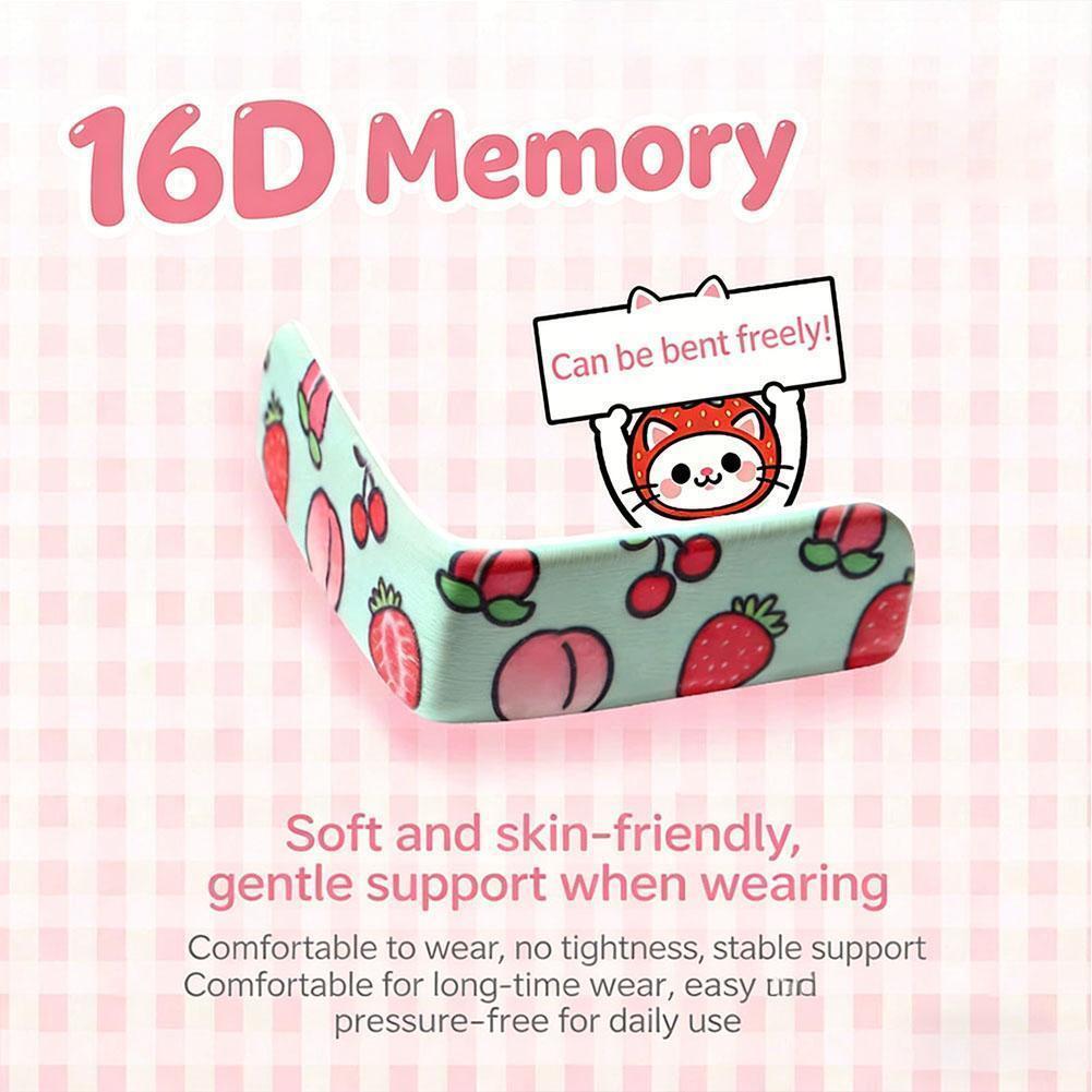 ☆5/แพทช์ยกจมูกปรับแถบสะพานจมูกสามารถรูปร่างได้ To Nose Create (หลากหลาย A E3j5