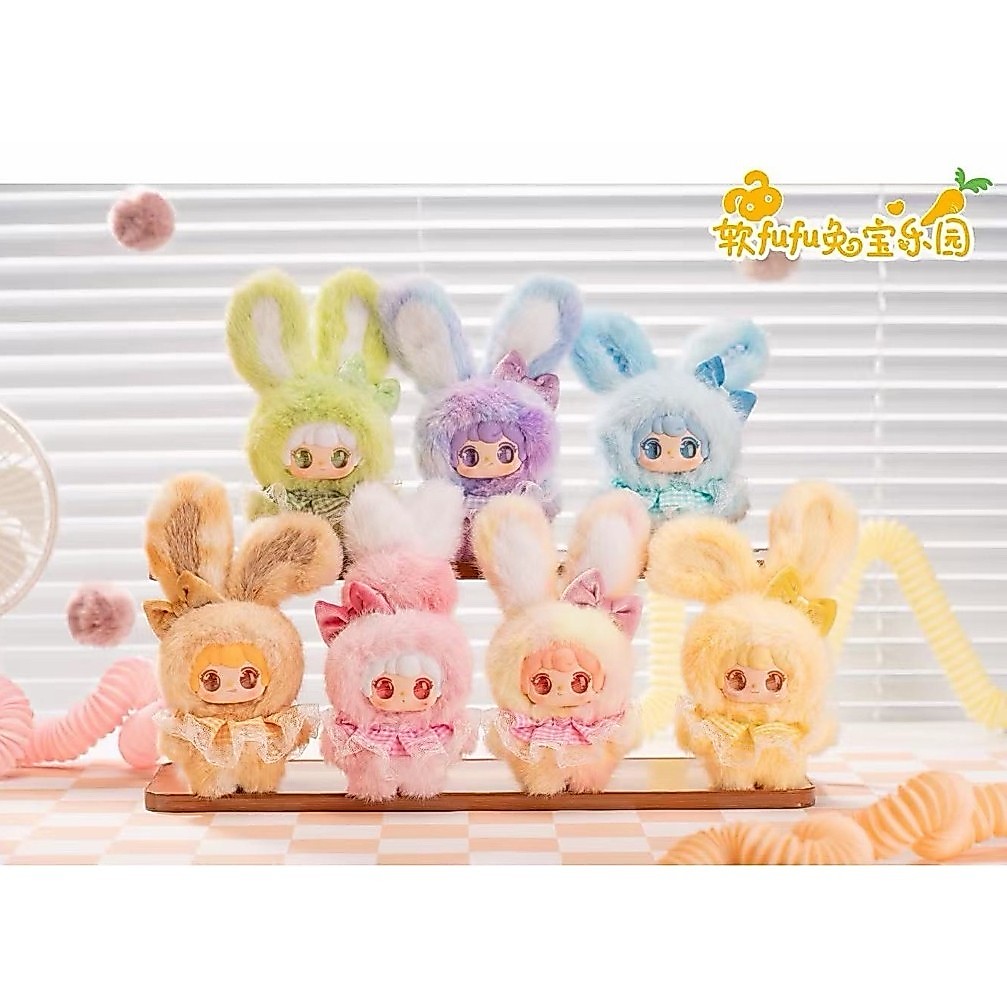 1แถม1งับ❤️ พร้อมส่งในไทย (กทมส่งด่วนได้) Soft Fufu Rabbit Treasure Park Series