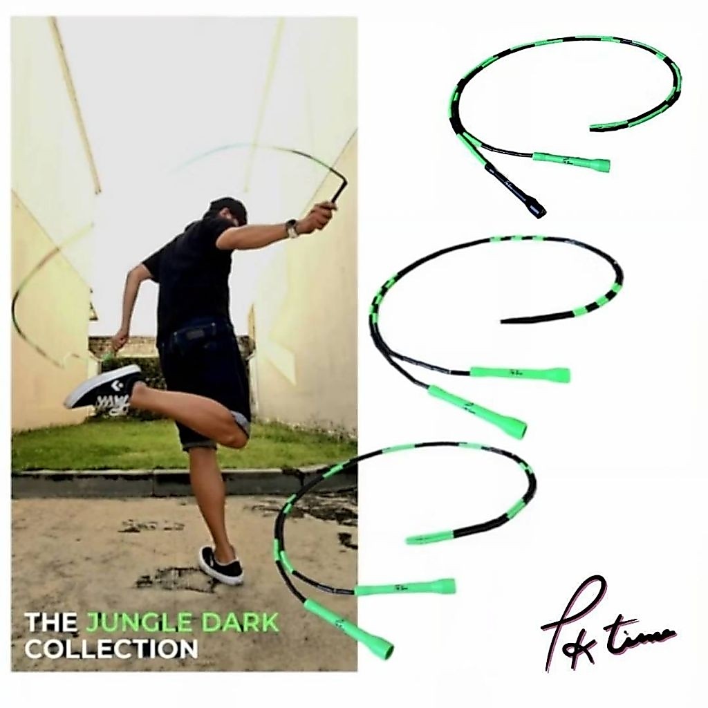 เชือกกระโดดลูกปัดJungle Dark Series Jump Rope By PK Time