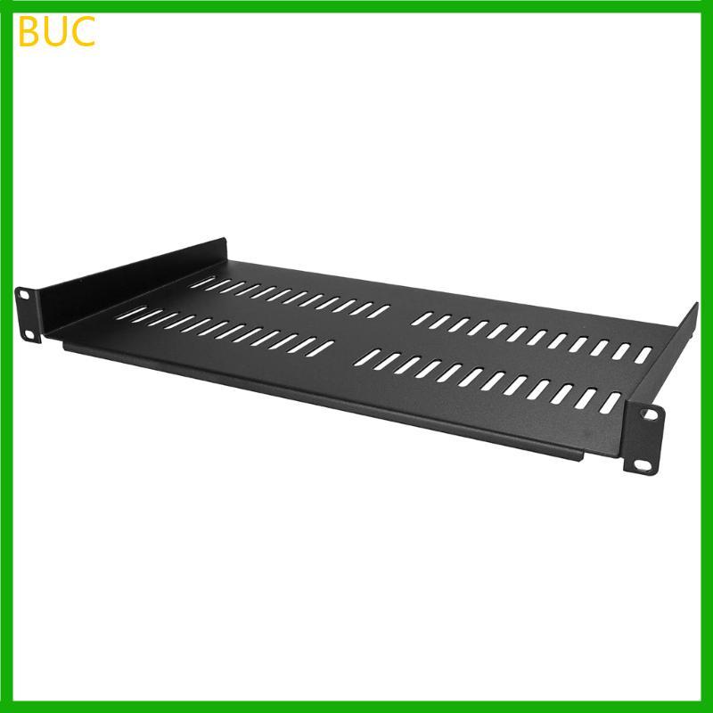 BUC 1U Server Rack Rack Rack Universal Vented Rack Mount Cantilever ถาดสําหรับ 19 NetworkEquipment R