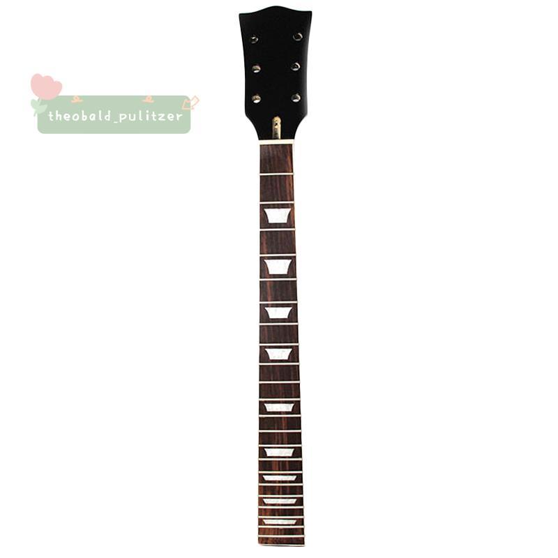 คอกีตาร์ไฟฟ้า 1 ชิ้นสําหรับชิ้นส่วน Lp Maple Rosewood 22 Fret