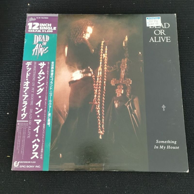 Dead Or Alive Something ในบ้านของฉัน 12寸 LP EX