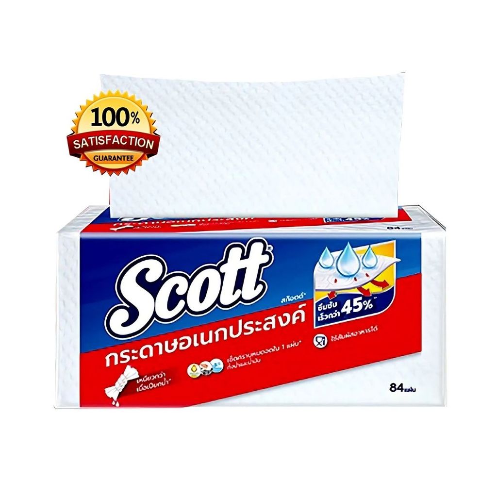 สก๊อตต์ กระดาษอเนกประสงค์ Scott Paper Towel 1Pcs.
