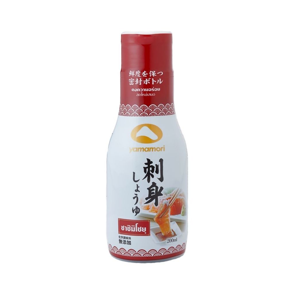 ยามาโมริ โชยุสำหรับซาชิมิและซูชิ Yamamori Squeeze Sashimi Shoyu 200ml.
