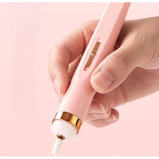 เครื่องทำเล็บ USB เครื่องขัดเล็บไฟฟ้า เครื่องบดไฟฟ้าแบบมีไฟ ขัดและขจัดผิวที่ตายแล้ว เครื่องขัด ตะไบเล็บ