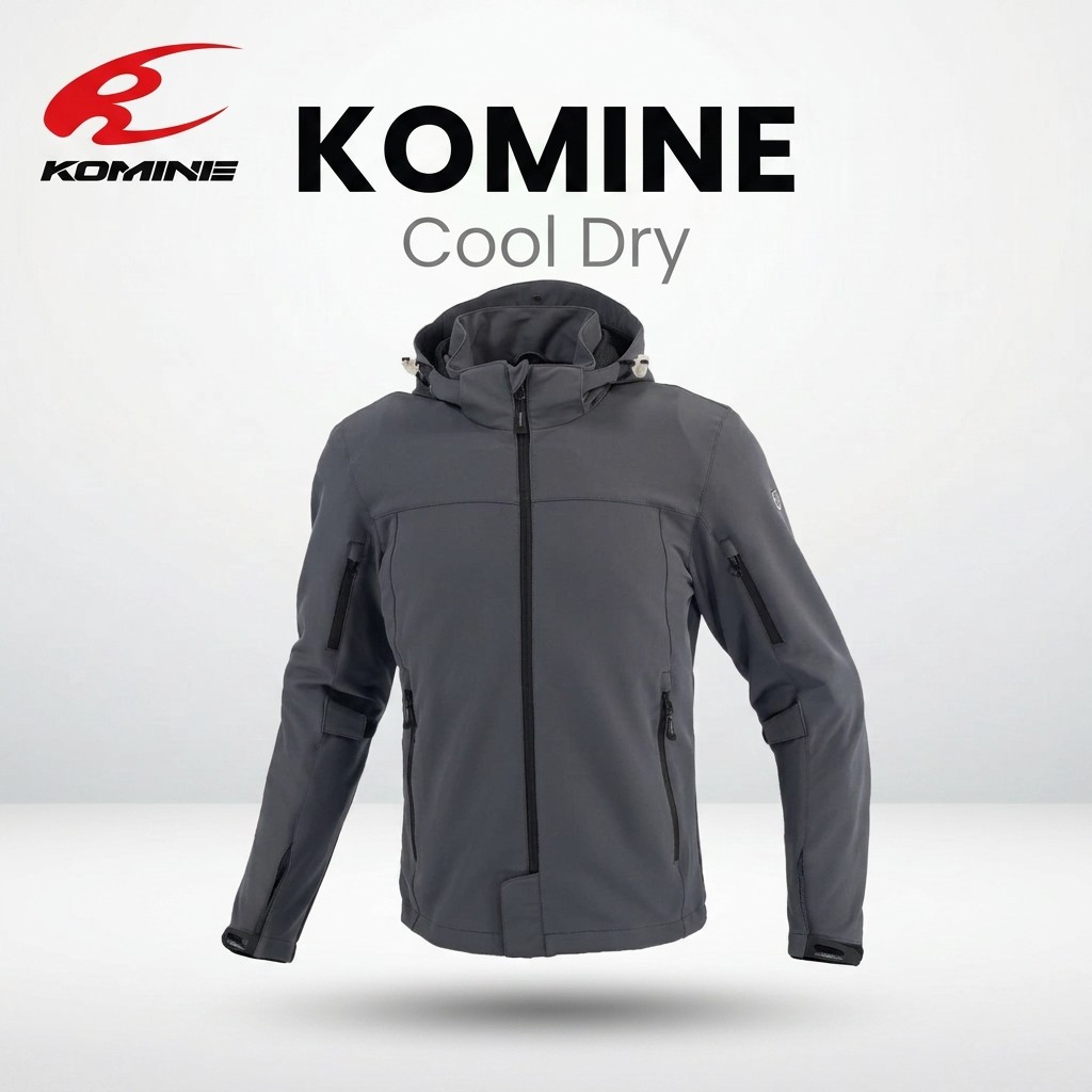 เสื้อแจ็คเก็ตขี่มอเตอร์ไซค์ KOMINE JK-1593 Protect Cool Dry | KOMINE JK-1593 Protect Cool Dry Motorc