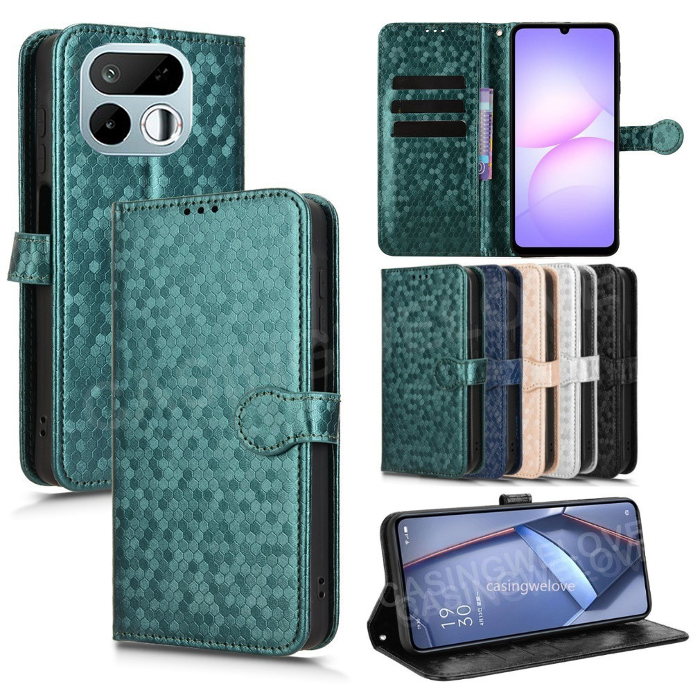 เคสโทรศัพท์สําหรับRealme 16T 5G 2026 16T 16 Pro + 5G 4G Flip Matteหรูหราหนังช่องใส่การ์ดกระเป๋าสตางค์ปลอกแม่เหล็กกันกระแทกฝาหลัง