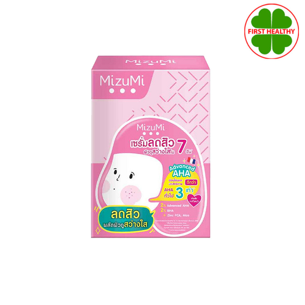 MizuMi AHA เซรั่มลดสิว (กล่องชมพู) (6g x 6ซอง)