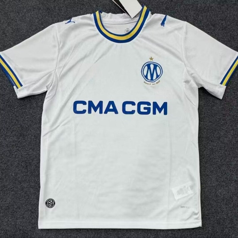 26-27 MS Home เสื้อฟุตบอลคุณภาพสูงสีขาว S-XXL