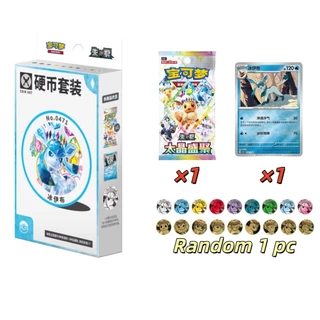 Pokemon TCG S-จีน 2026 Scarlet & Violet Eeveeolution เหรียญชุดกล่องปิดผนึก