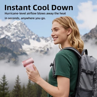 GOOJODOQ GFS015 Handheld Fan Ultra High-speed Portable Fan 8000 mAh Outdoor All-in-One Fan-Accessories included
