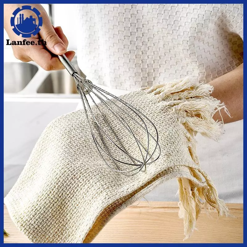 NFE ตะกร้อมือสแตนเลสขนาดเล็ก Mini Spring Whisk thumbnail 6