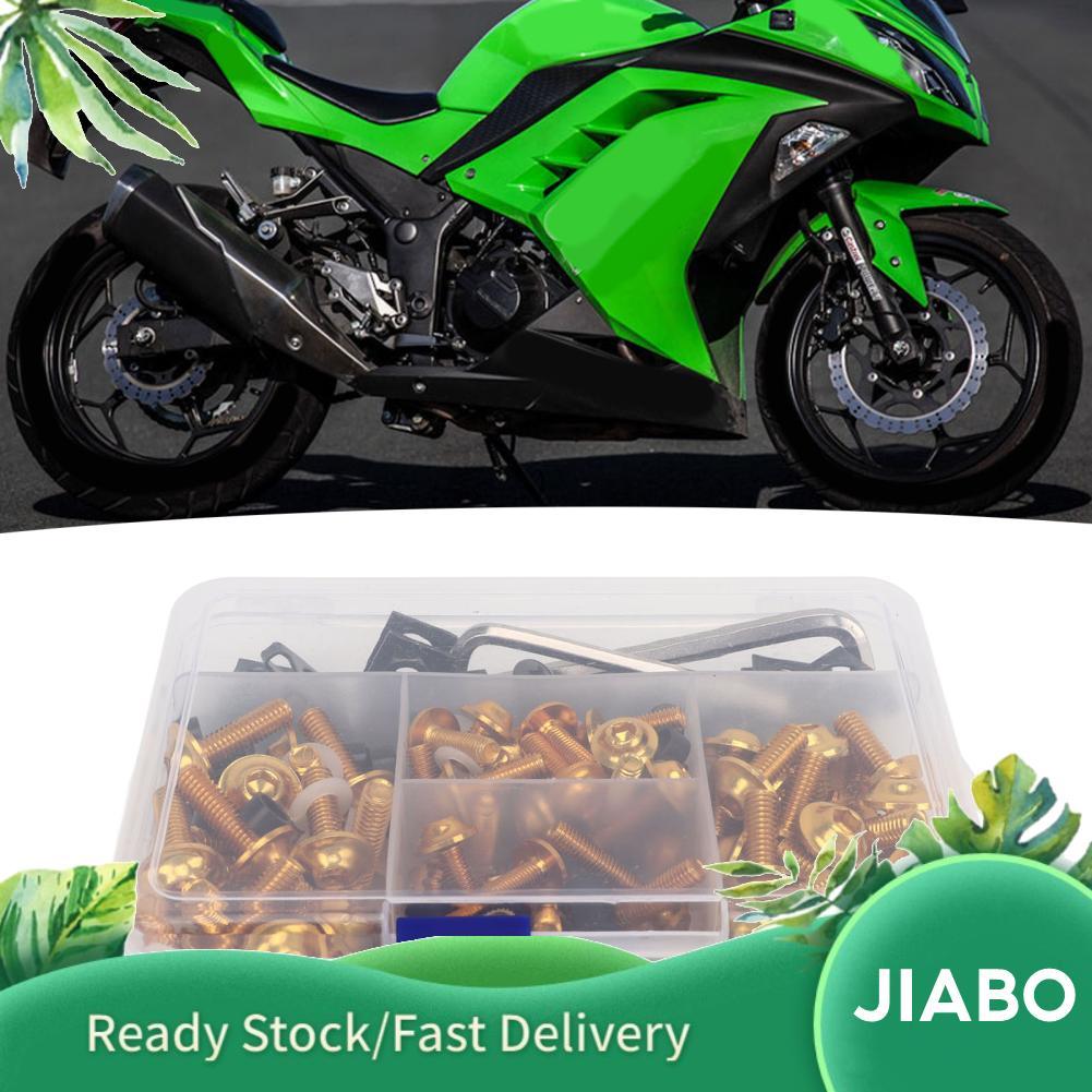 Jiabo Jiabo รถจักรยานยนต์ Fairing Kit พรีเมี่ยมอลูมิเนียม Stable Performance เปลี่ยน 250 300 GSXR600