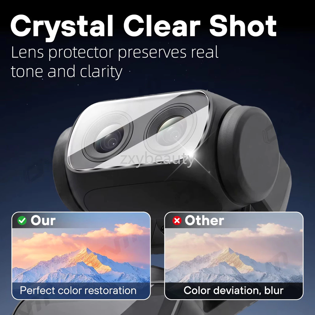 สําหรับ Insta360 Luna Ultra Screen Protector กระจกนิรภัย Flim สําหรับ Insta360 LunaUltra Anti-Scratch เลนส์ฟิล์มกล้องอุปกรณ์เสริม thumbnail 7