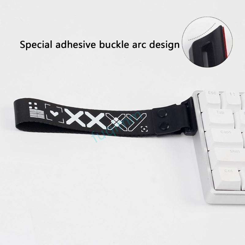 FQMM Stylish Keyboard Strap Fire68 Snap Strap สําหรับเสริมความงามและสบายคีย์บอร์ดพกพาเชือกที่ถอดออกได้