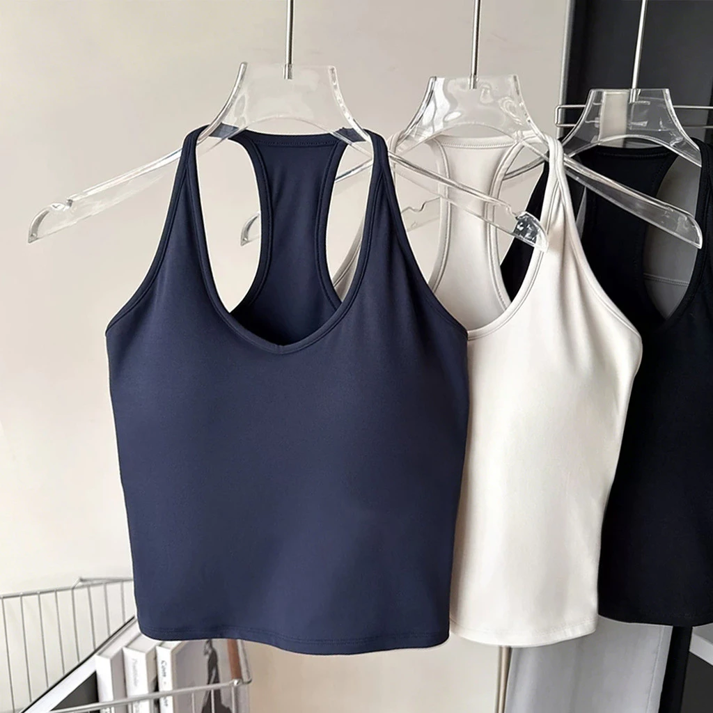 MAGIEYOGA(เบาะคงที่) เสื้อกั๊กกีฬารูปตัว H หลังสวย U-neck Slim Bra โยคะพิลาทิส