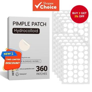 360Pcs Transparent Circle Acne Patch, Different Sizes, Suitable For Different Acne, Invisible Patch, Must-Have For Makeup, Easy To Use And Comfortable, For Christmas Gift