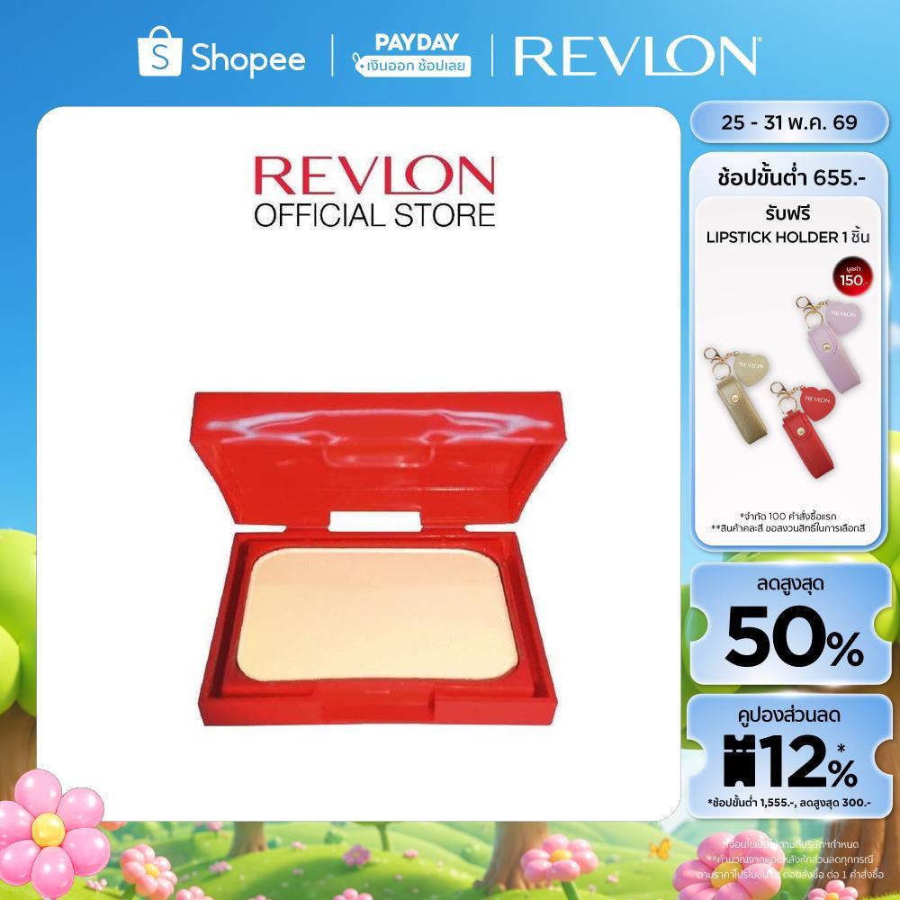 Revlon Age Defying Powder Refill SPF14 PA+++ เรฟลอน เอจดีฟายอิ้ง พาวเดอร์ รีฟิล (แป้งพัฟ , ปกปิดริ้วรอย , จุดด่างดำ)