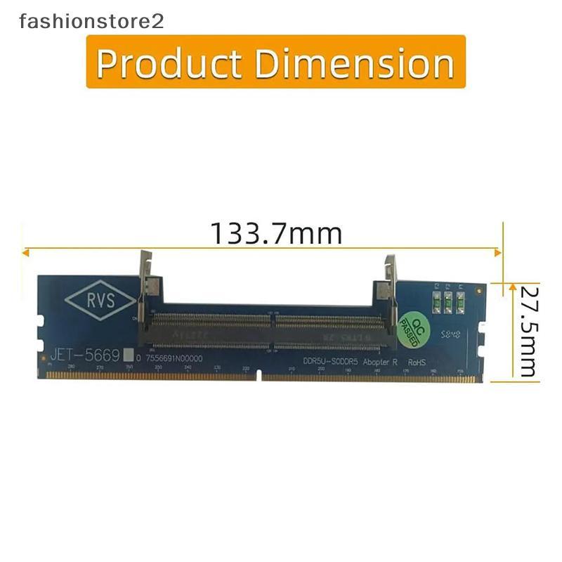 [fsh] แล็ปท็อป DDR5 RAM ไปยังเดสก์ท็อป DDR5 อะแดปเตอร์ U-DIMM ป้องกันการ์ดหน่วยความจํา Converter DDR